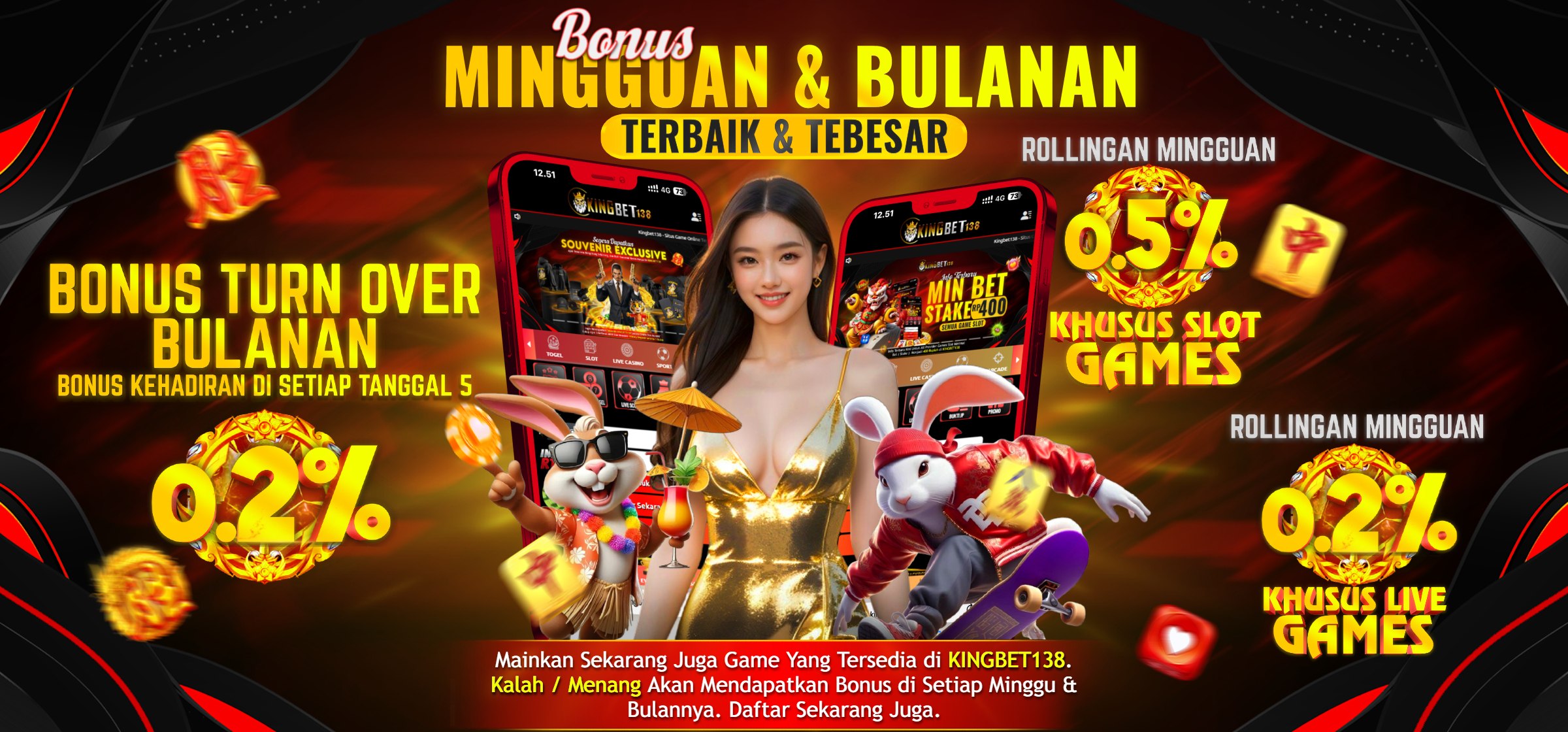 BONUS SLOT GAMES REDEPOSIT SETIAP HARI